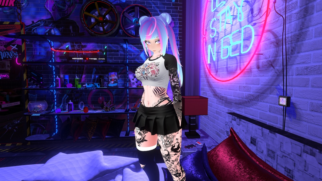 Krystal eGirl VRChat Avatar 3.0