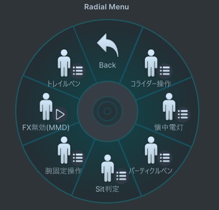 【無料】便利アイテム一式(MA設定済アバターギミック)