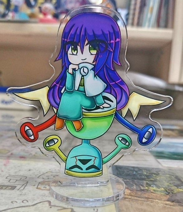 千鶴ちゃんアクリルフィギュア - おいもばたけ - BOOTH