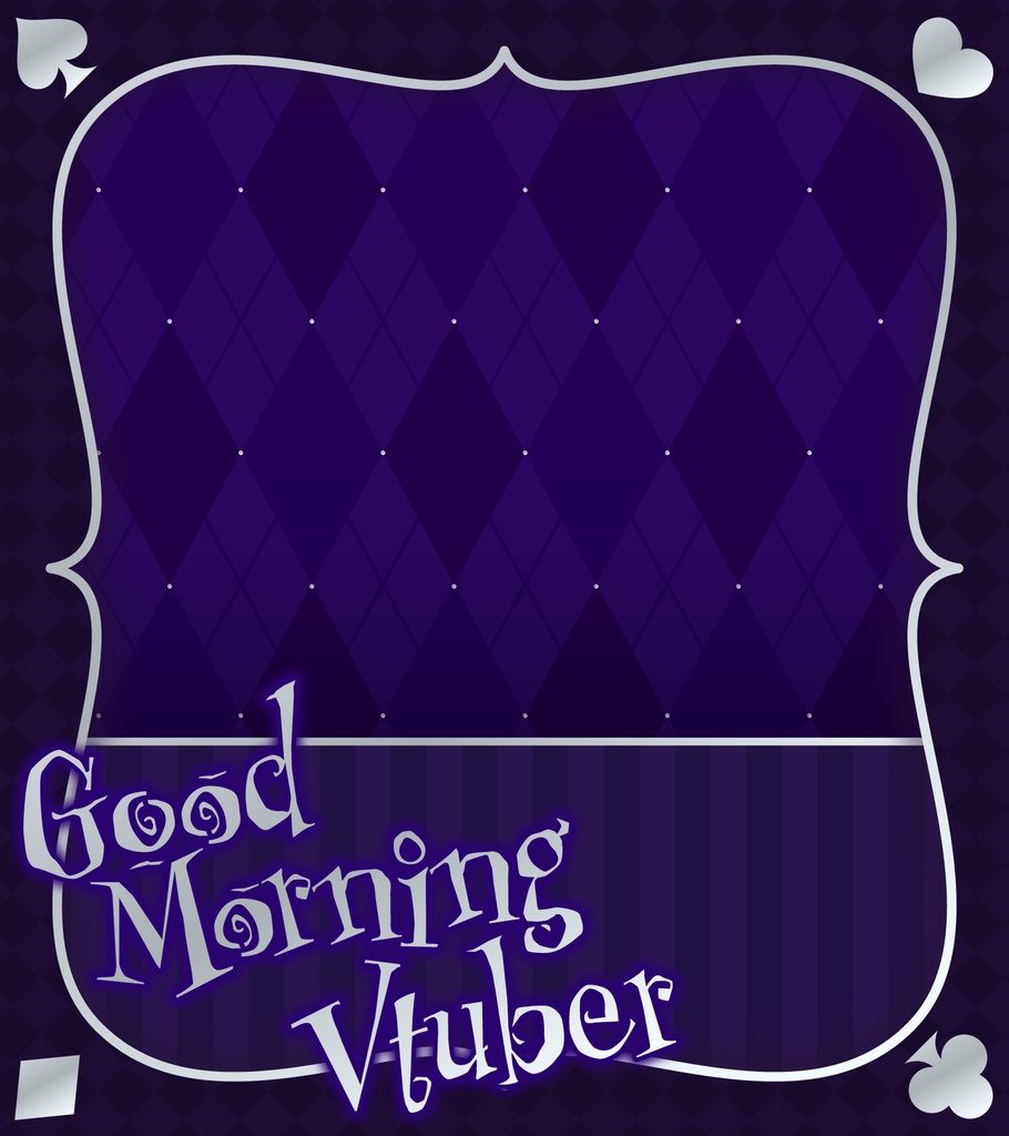 トランプ風おはV素材