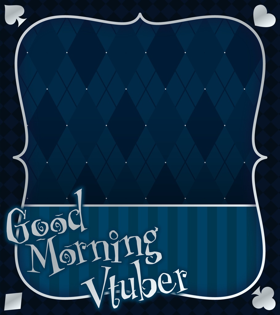 トランプ風おはV素材