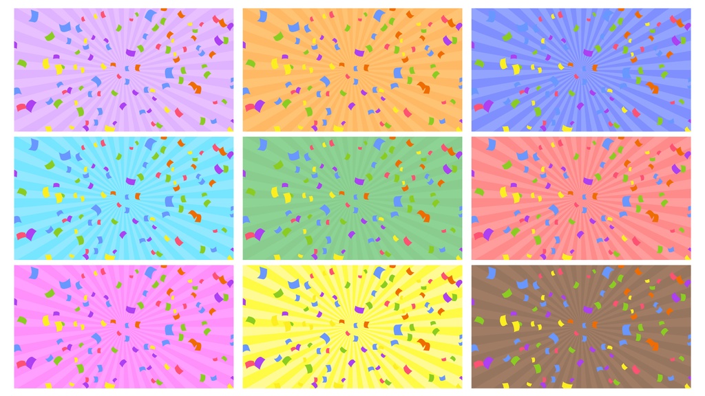 「今日の主役」&「今日も主役」素材