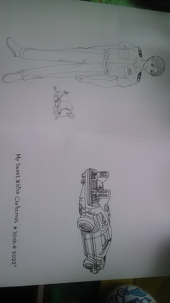 【展示】Christmas books 2023【ピクニックだよォ☆楽しいたつなみ一家】ピクニックのあとはクリスマスパーリーで……