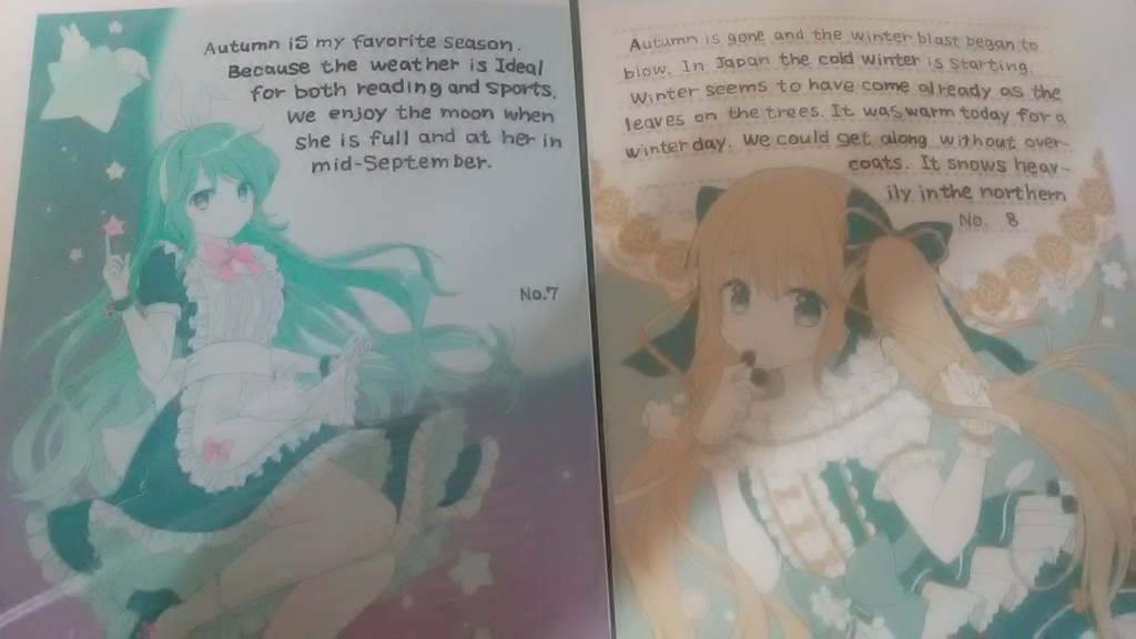 Happy greeting/GIFT BOX【The Summer Christmas books】