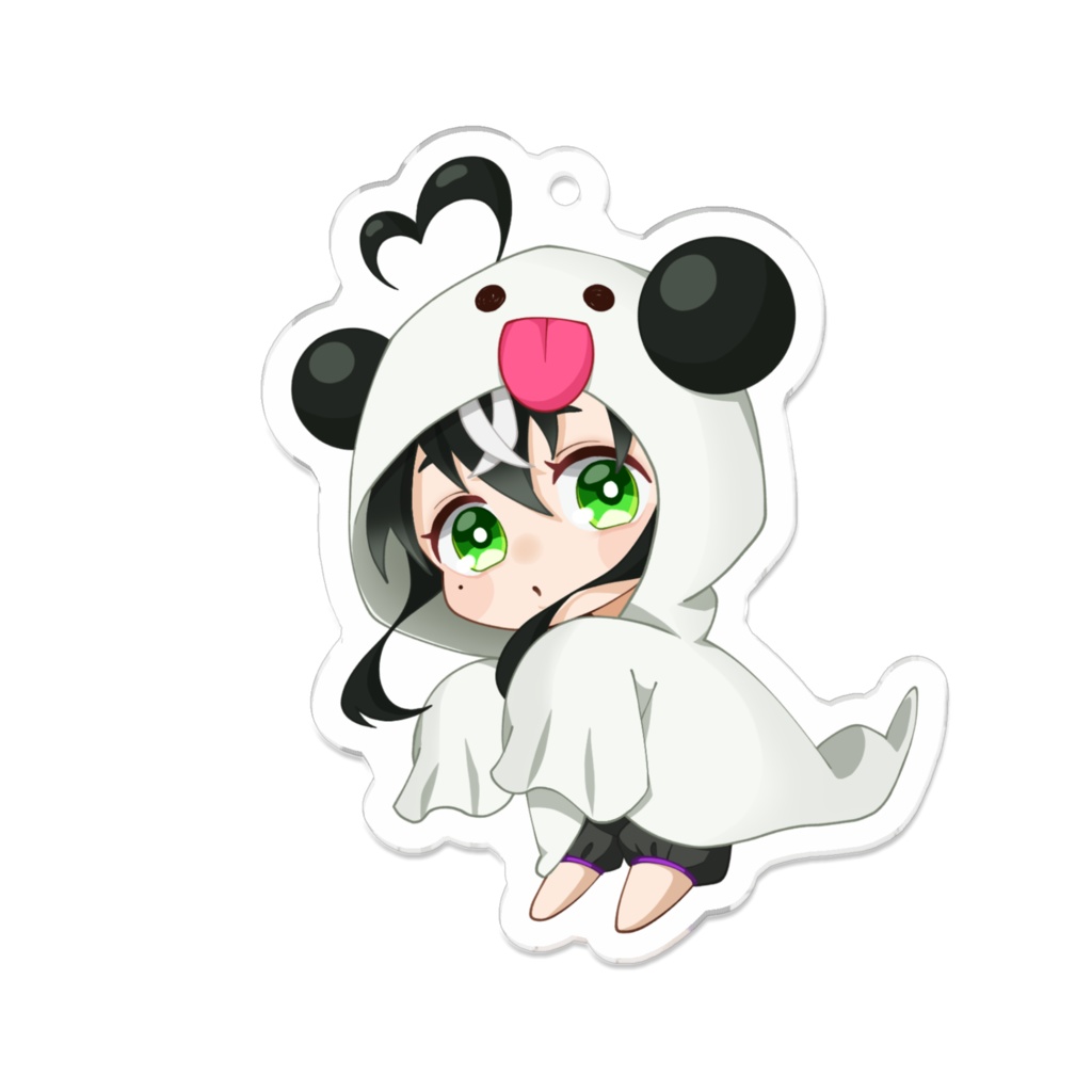 Trick or Treat！オバケなくまちゃんアクリルキーホルダー
