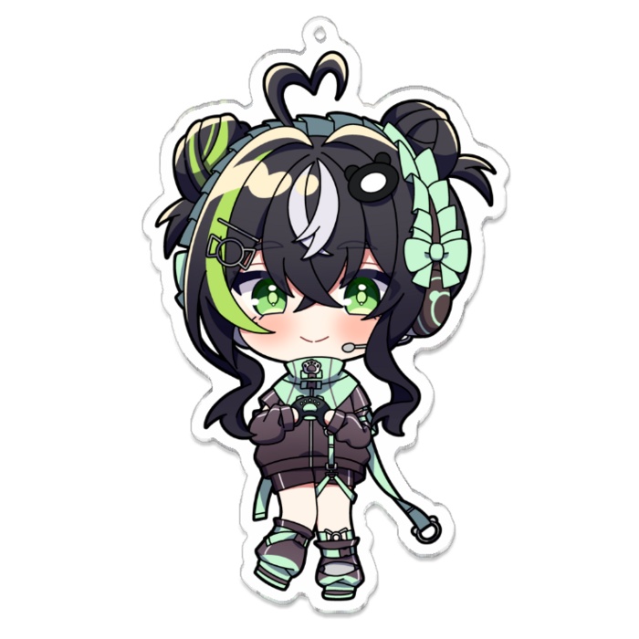 【活動5周年記念】新旧衣装アクリルキーホルダー🎮🧸🍬