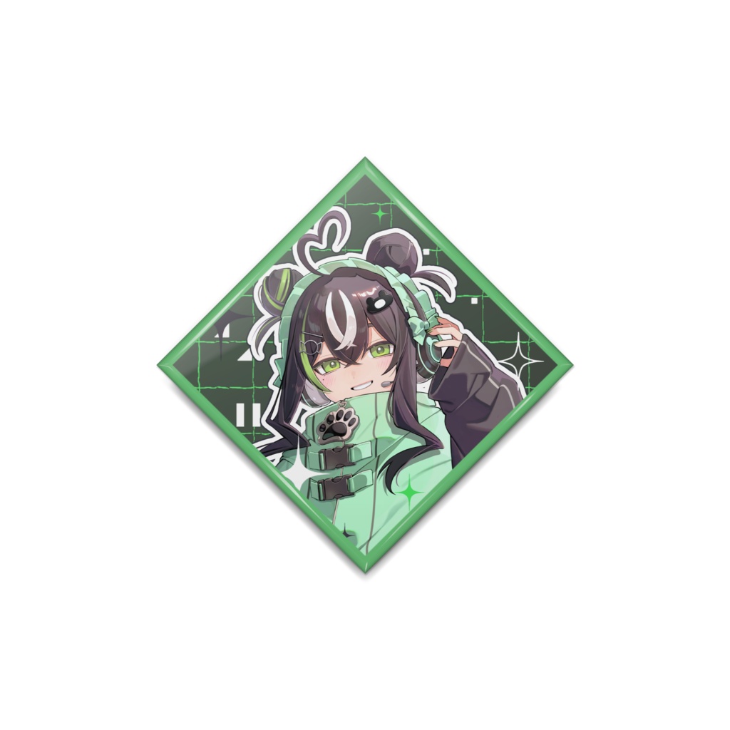 【活動5周年記念】新衣装缶バッジ🎮🧸