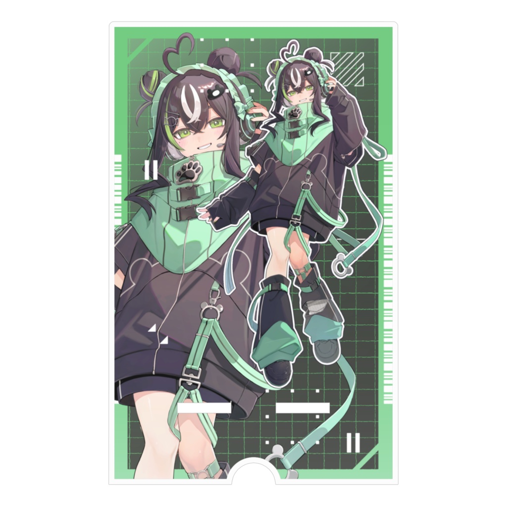 【活動5周年記念】新衣装アクリルスマホスタンド🎮🧸