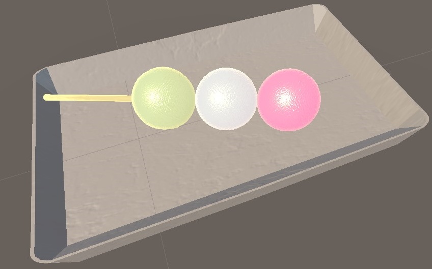 【射出可能】食べられる団子