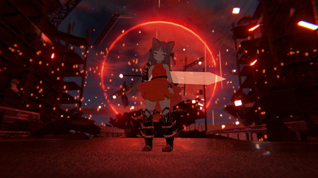 【PB対応武器ギミック付き】強くて可愛い!姫騎士コーデ