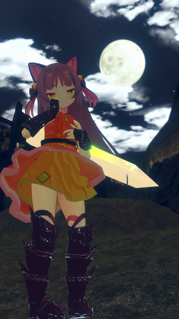 【PB対応武器ギミック付き】強くて可愛い!姫騎士コーデ