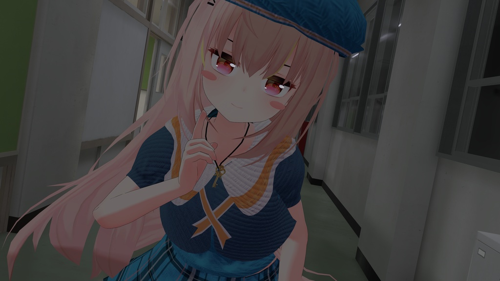 【8アバター対応】おしとやか!お嬢様制服