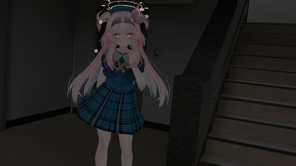 【8アバター対応】おしとやか!お嬢様制服