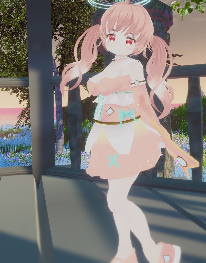 オリジナル3Dモデル「ひまり」