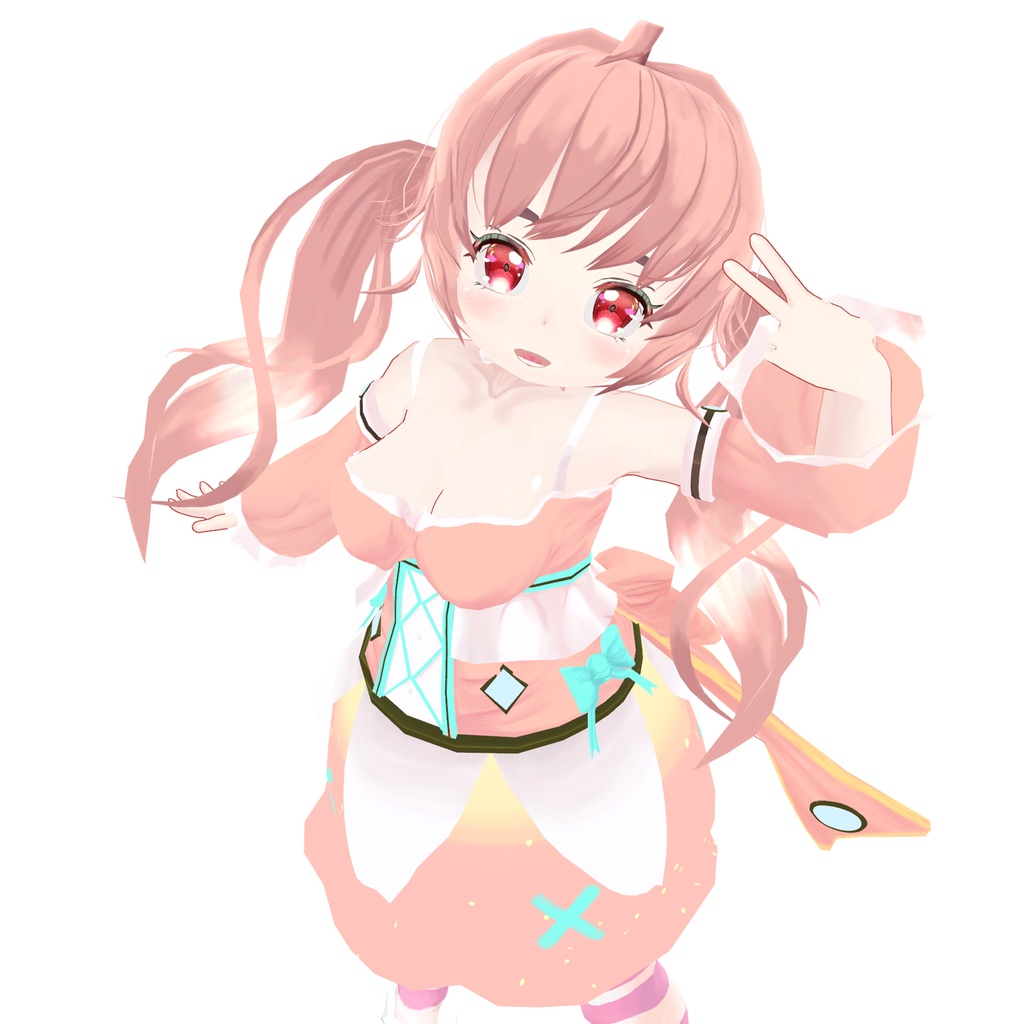 オリジナル3Dモデル「ひまり」