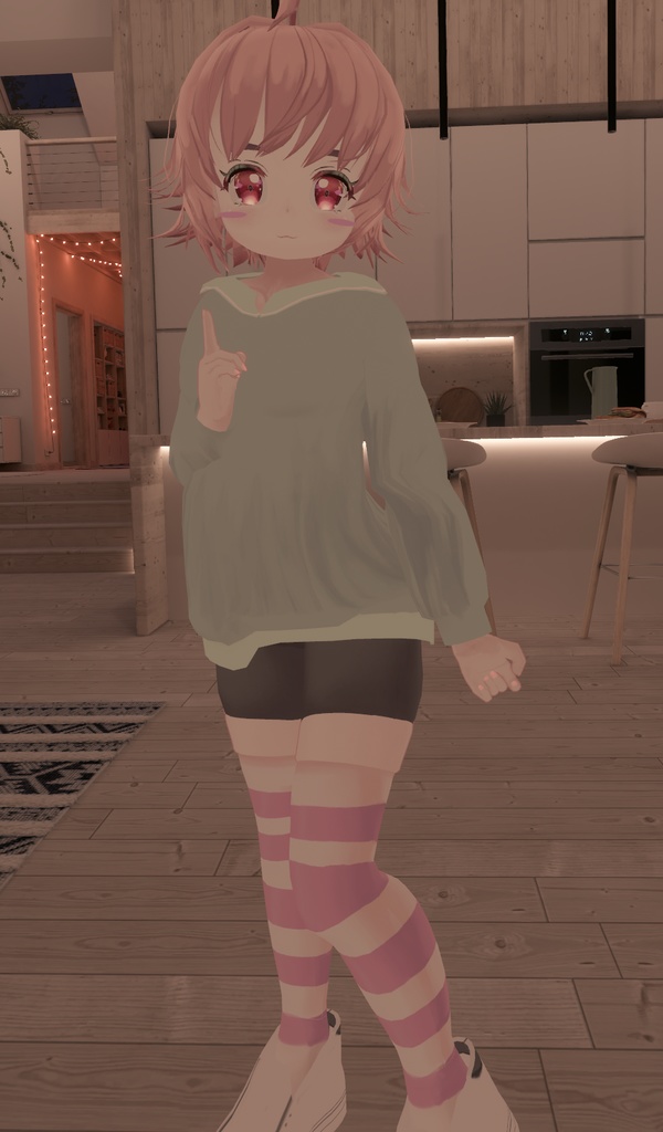 オリジナル3Dモデル「ひまり」