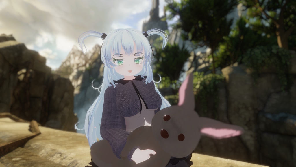 オリジナル3Dモデル「こかげ(kokage)」