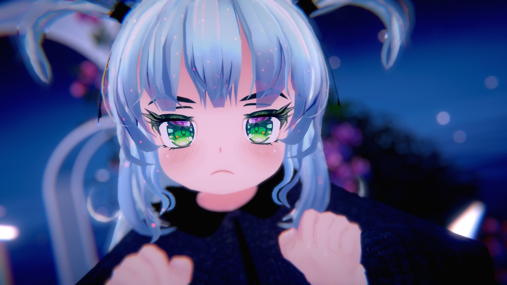 オリジナル3Dモデル「こかげ(kokage)」