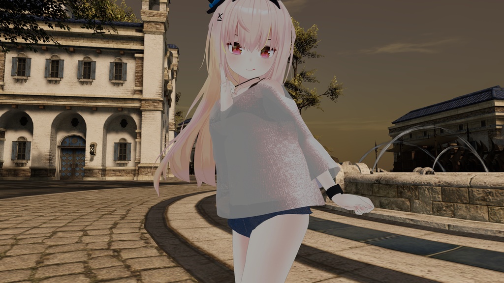 【6アバター対応】セクシーきゅーと♡ホットパンツコーデ