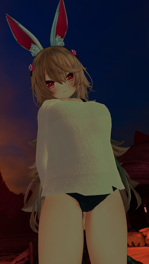 【6アバター対応】セクシーきゅーと♡ホットパンツコーデ