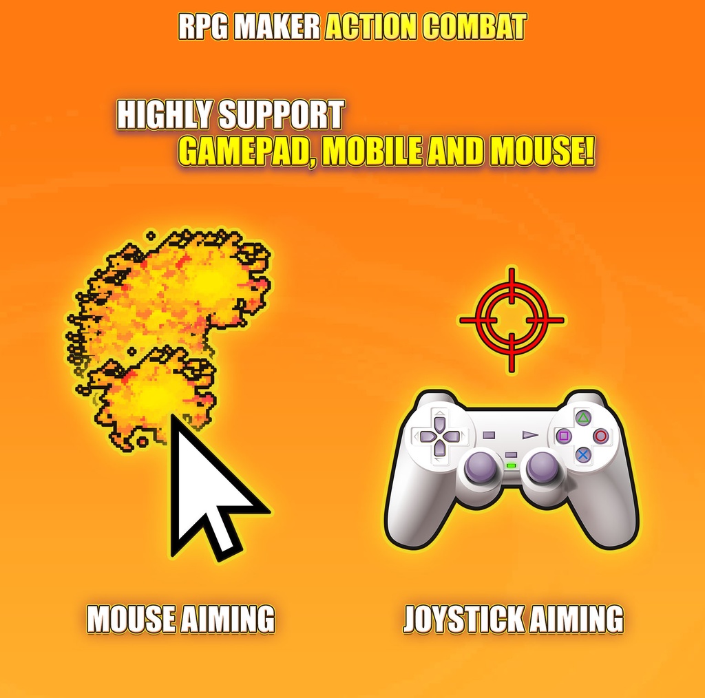 RPGツクール アクションコンバット 「RPG Maker Action Combat」 (for RPGツクールMZ)