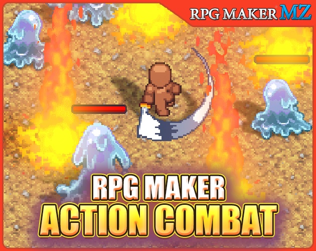 RPGツクール アクションコンバット 「RPG Maker Action Combat」 (for RPGツクールMZ)