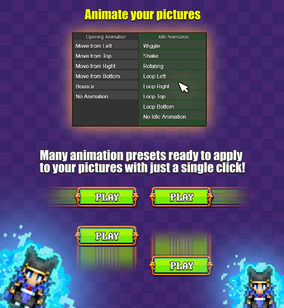 ピクチャーズUIクリエイター 「Pictures UI Creator」 (RPGツクールMZ)