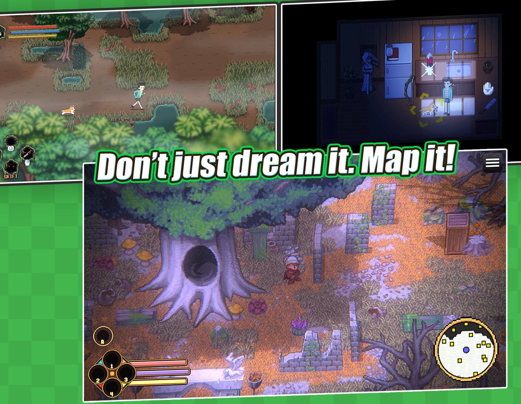 「Hendrix Realtime Parallax Map Builder」 (RPGツクールMZ)