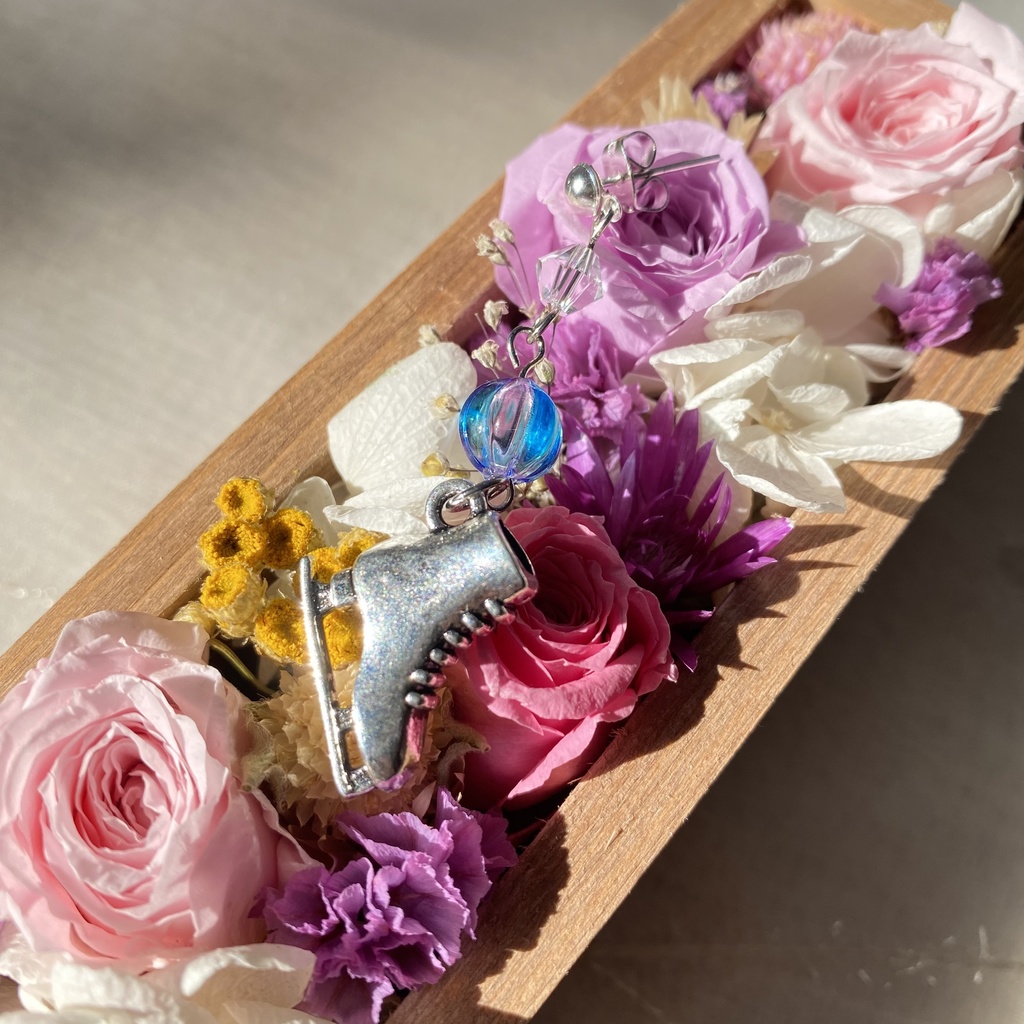 はなそば耳飾り