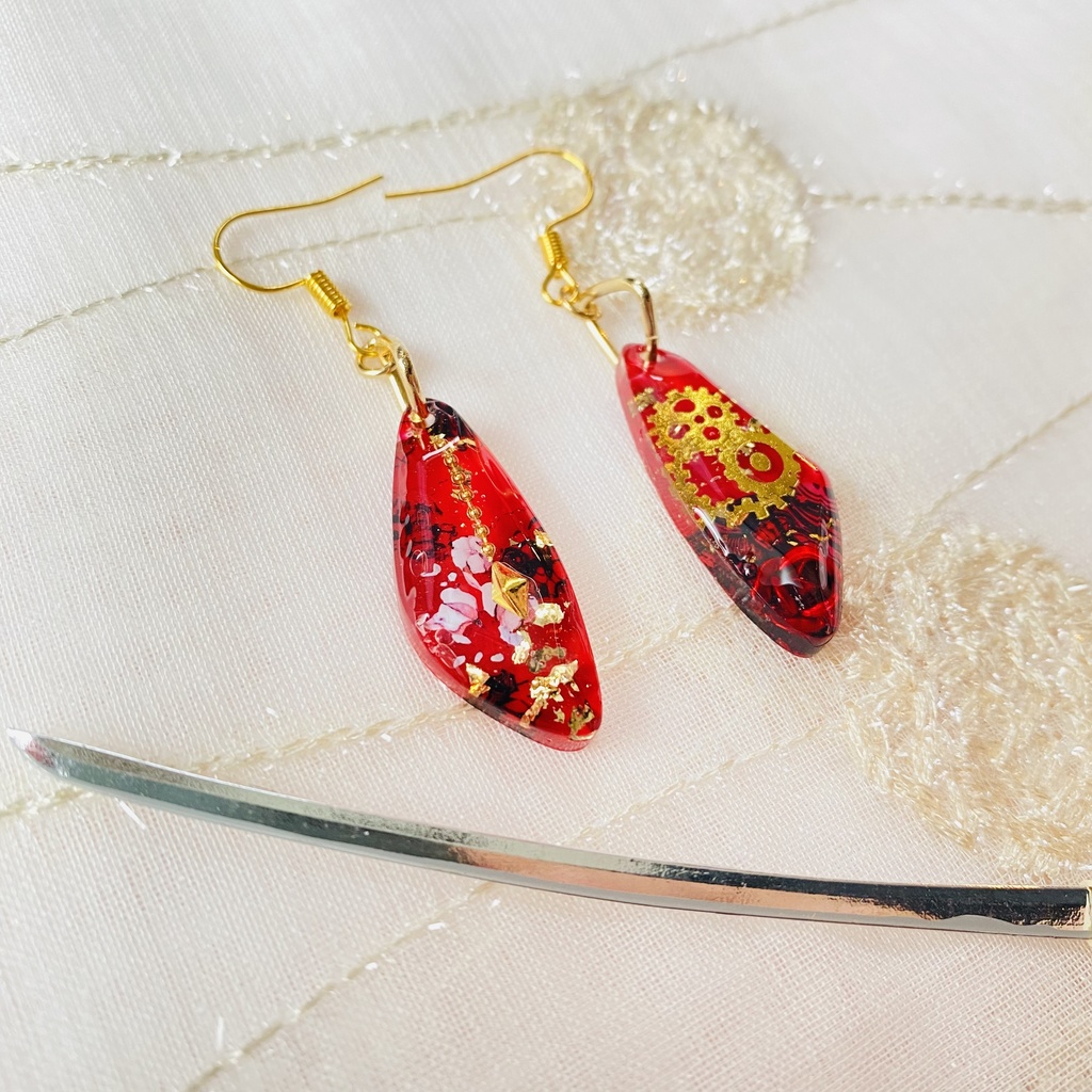 加州清光イメージ耳飾り