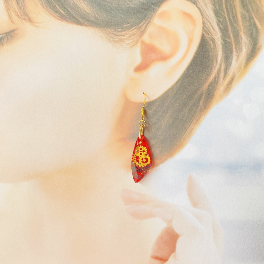 加州清光イメージ耳飾り