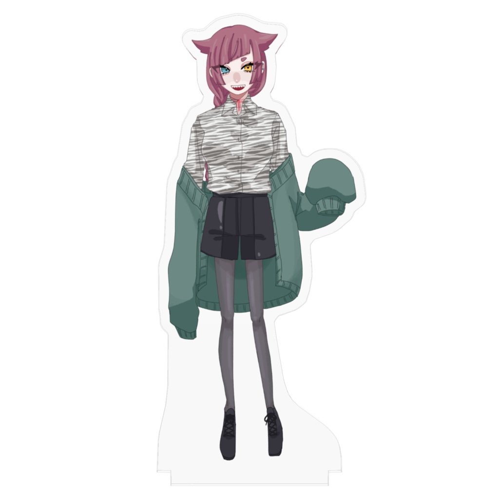 あまぎなぞる🐕私服衣装アクリルフィギュア