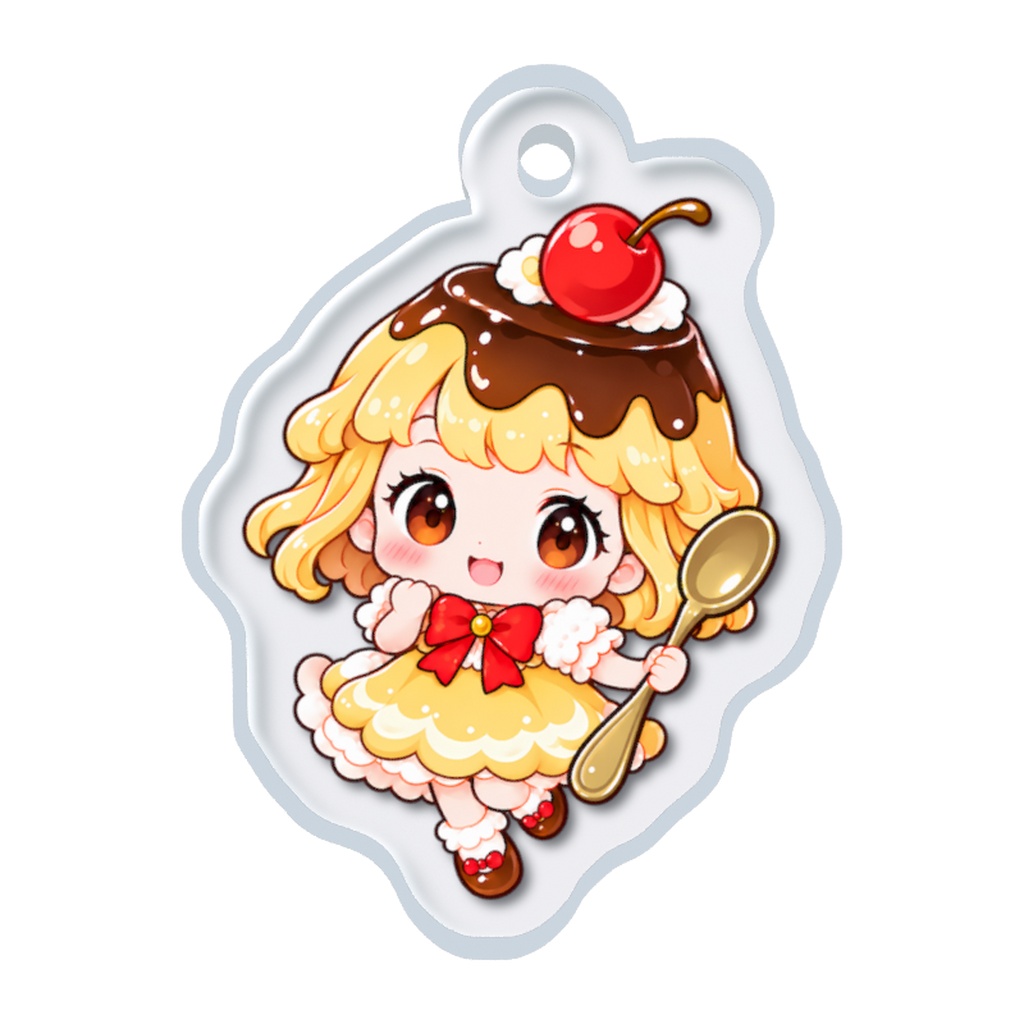 ぷりんこ｜めじるしチャーム・アンブレラマーカー