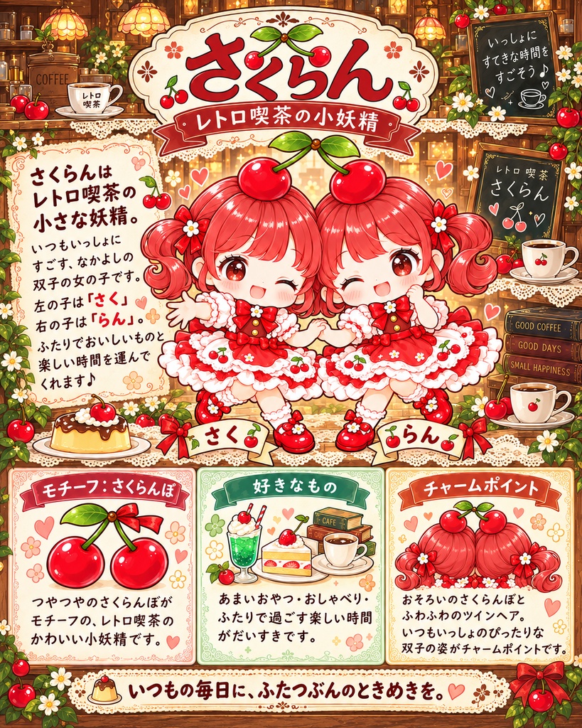 さくらん|めじるしチャーム・アンブレラマーカー