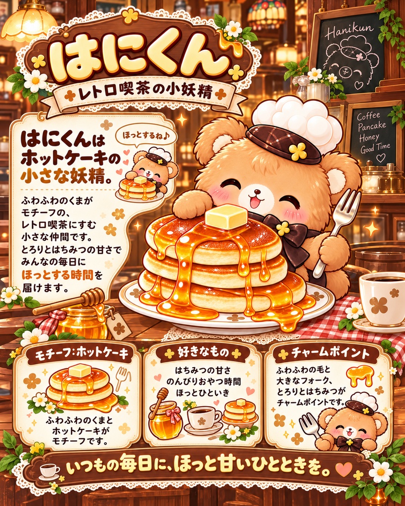 はにくん|めじるしチャーム・アンブレラマーカー