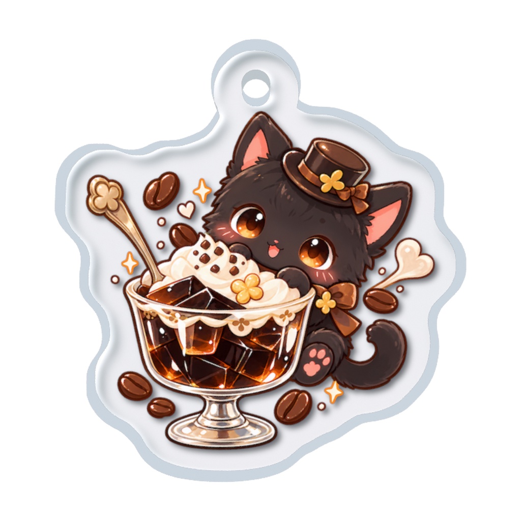 こはくねこ|めじるしチャーム・アンブレラマーカー