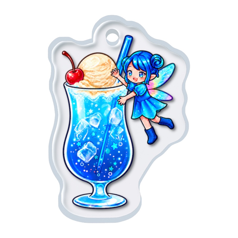 クリームソーダの妖精|めじるしチャーム・アンブレラマーカー全5種