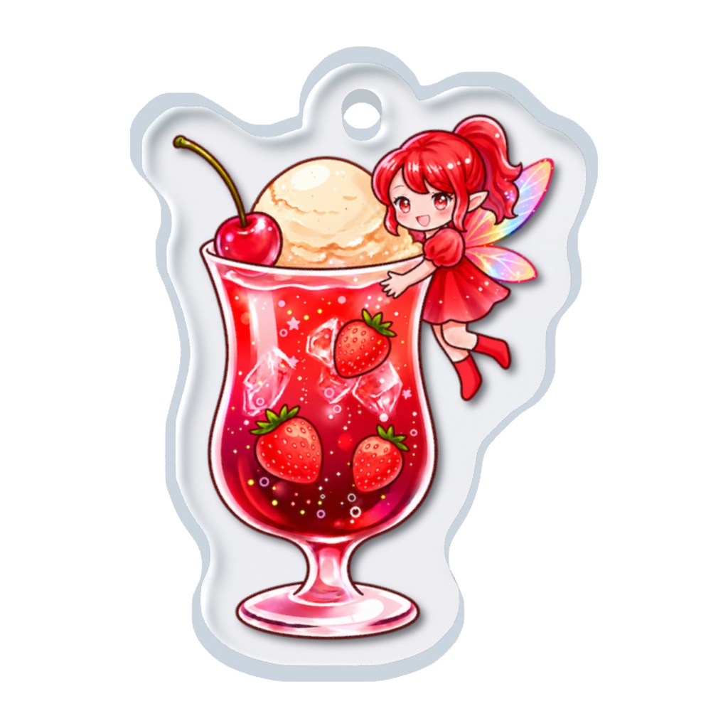 クリームソーダの妖精|めじるしチャーム・アンブレラマーカー全5種