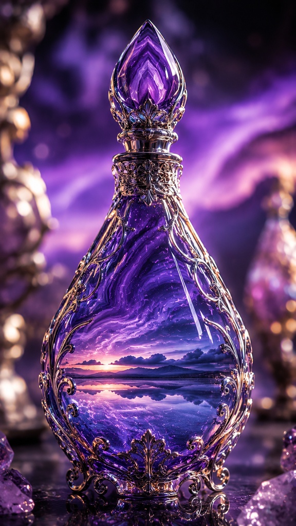 幻想蒐集館の断章：紫宙の水鏡