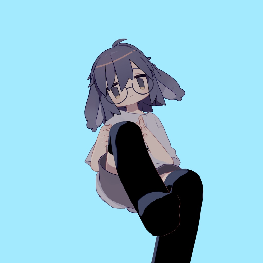 うささき サイハイソックス / usasaki thigh high socks / 우사사키 오버니삭스