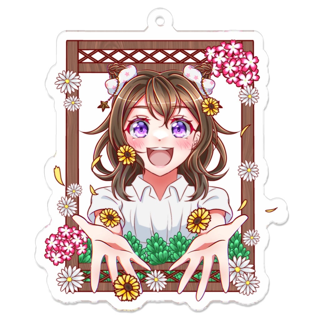 香澄 窓キーホルダー