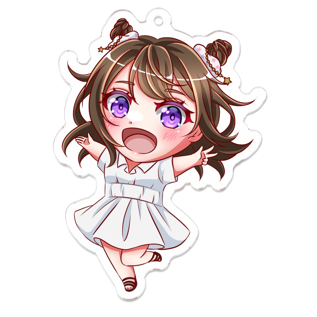 香澄 ミニキャラキーホルダー