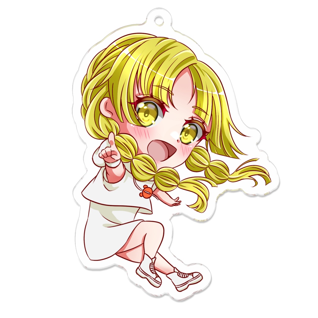 こころ ミニキャラキーホルダー