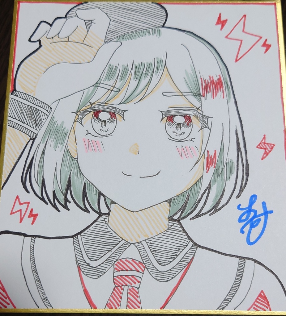 リクエスト色紙