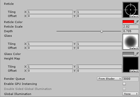 Ushio's Reticle Shader
