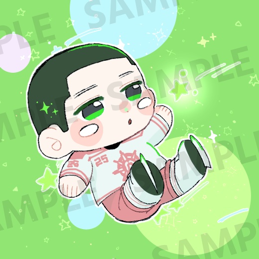 厚手アクリルキーホルダー