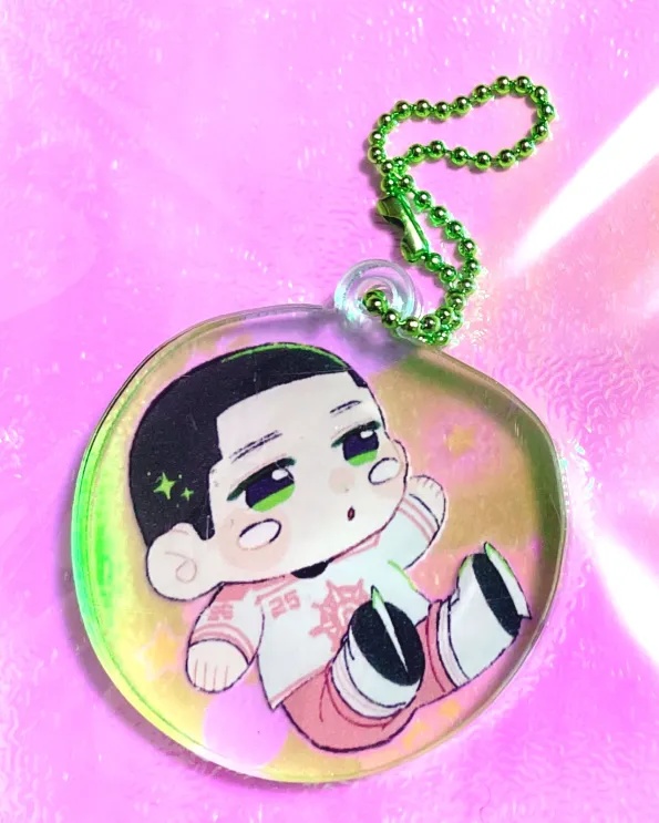 厚手アクリルキーホルダー