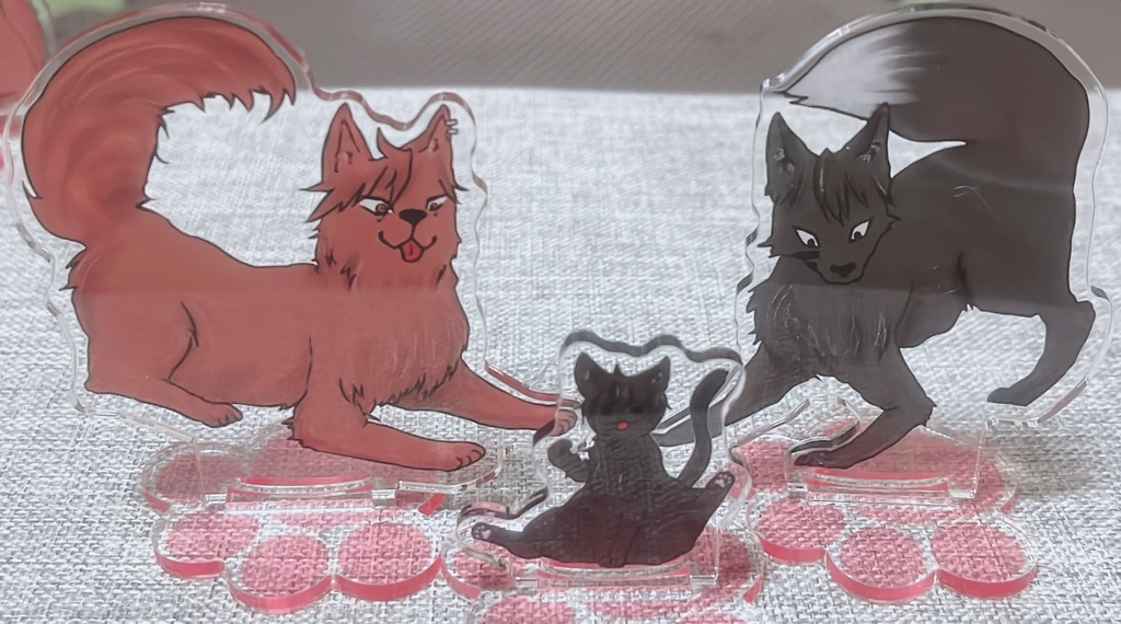 けもけもアクリルスタンド