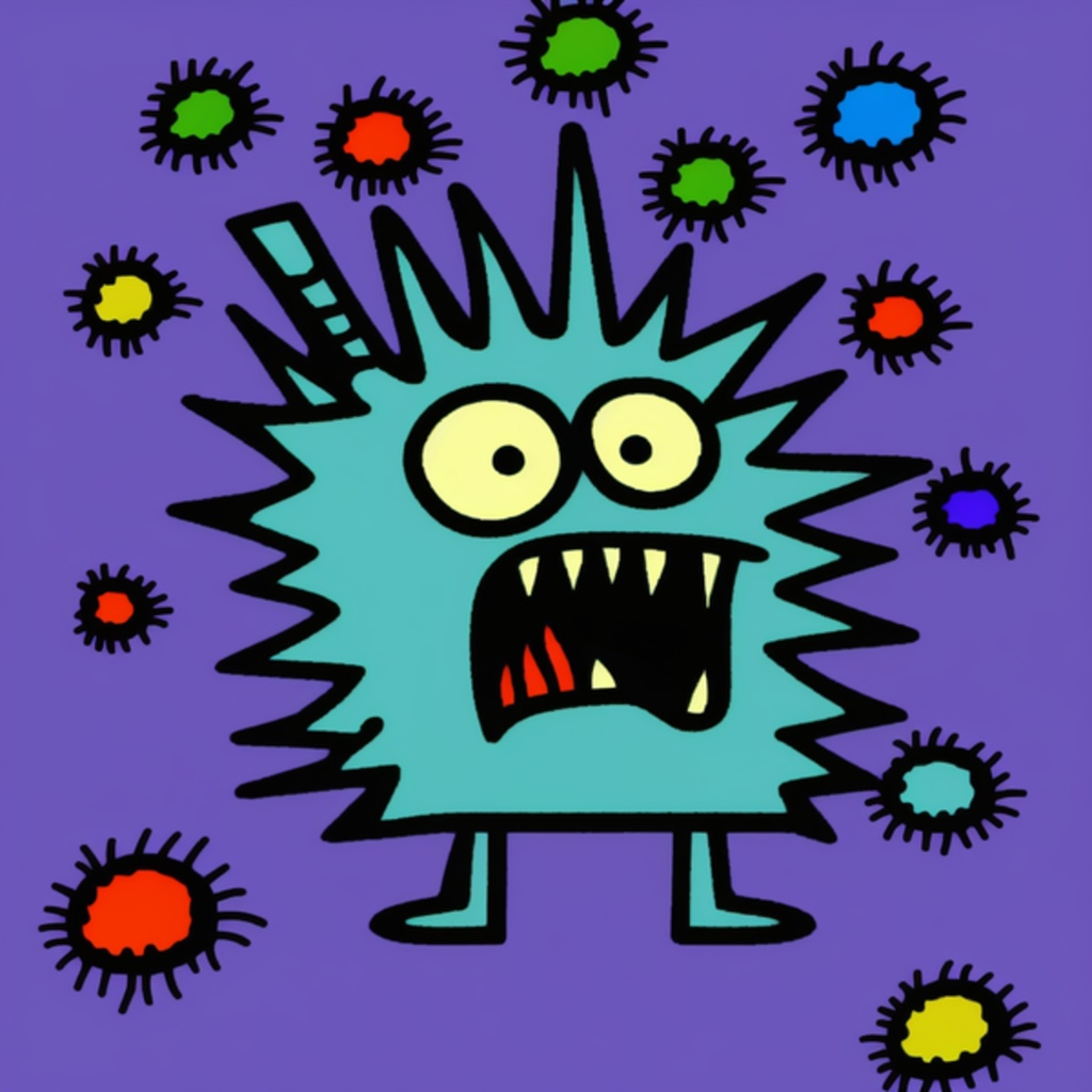 Microns Tシャツ④(白)