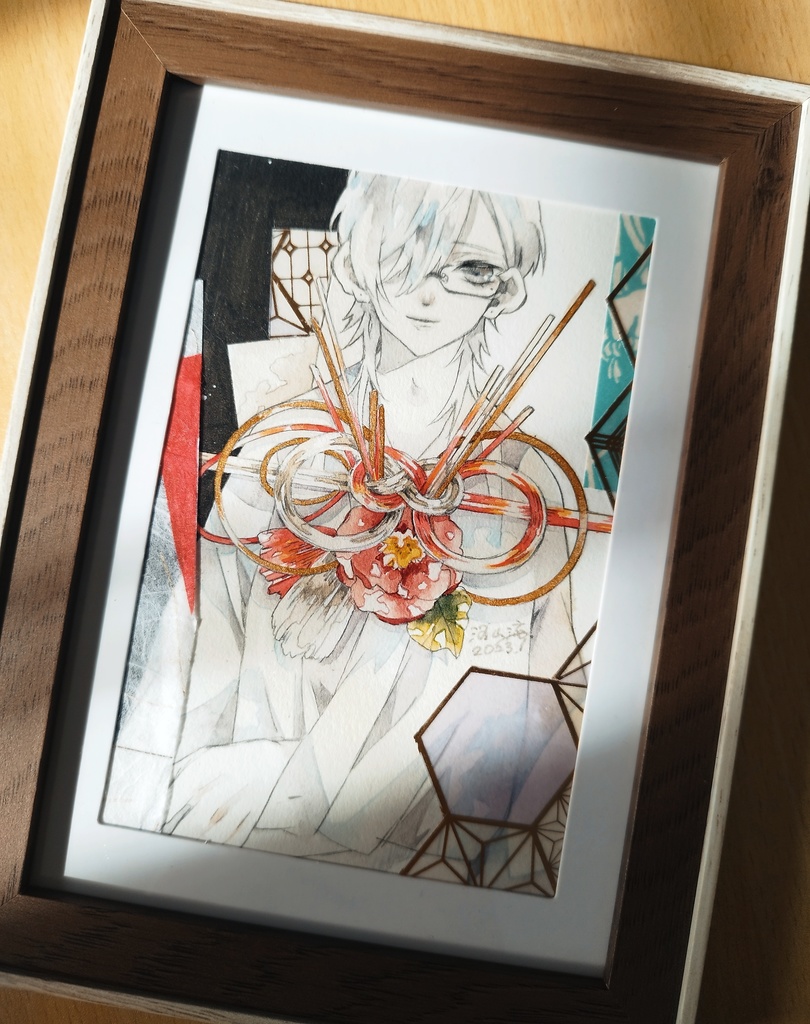 原画「結-牡丹-」